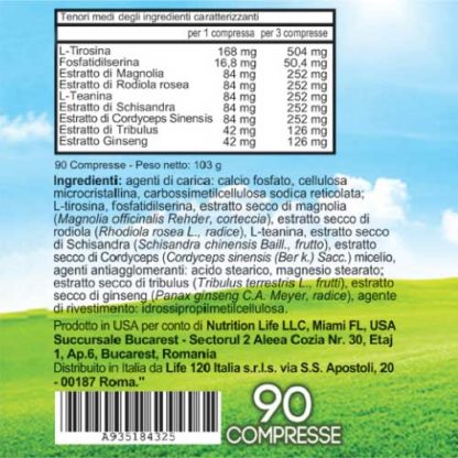 Ingredienti Stress Killer